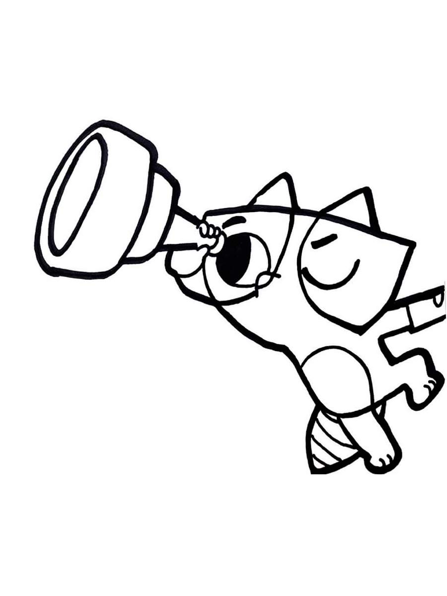 Pikwik Pack 2 coloring page