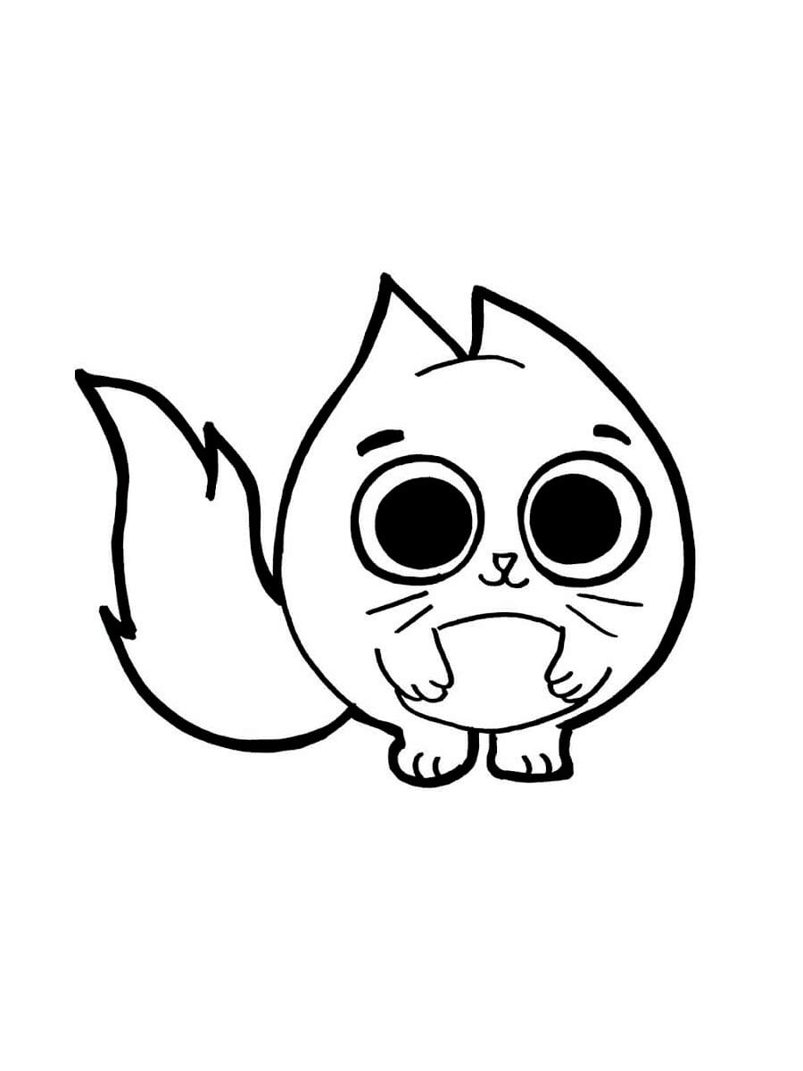 Pikwik Pack 6 coloring page