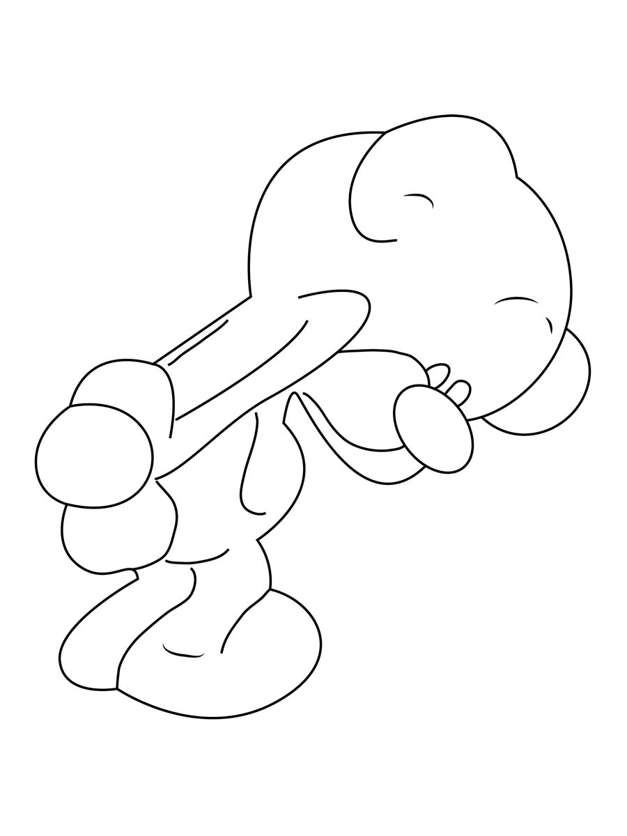 Shy Pimboli coloring page
