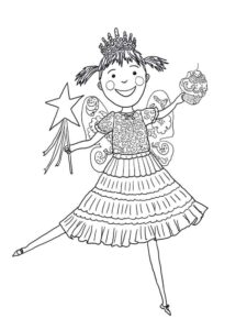 Pinkalicious & Peterrific 4 coloring page