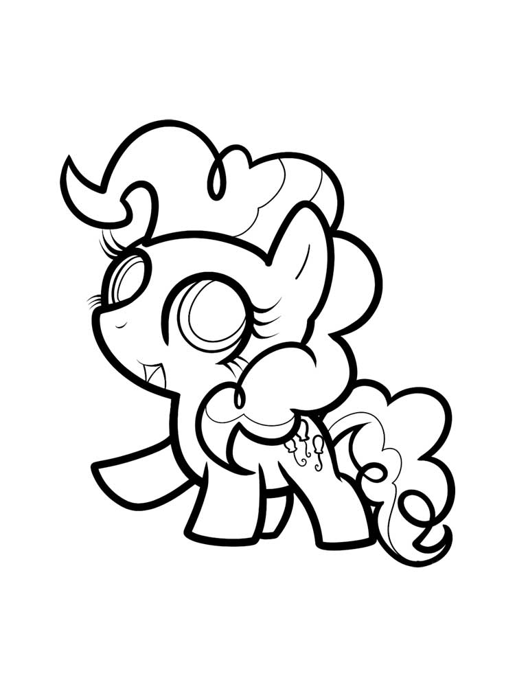 Little Pinkie Pie coloring page