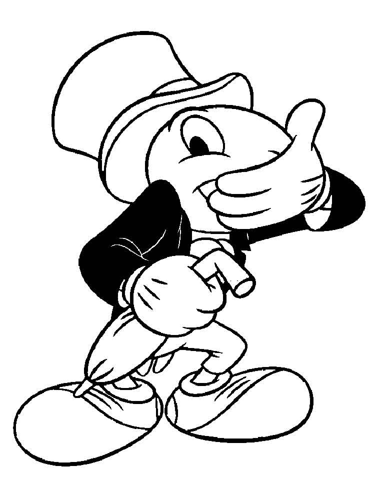 Jiminy coloring page