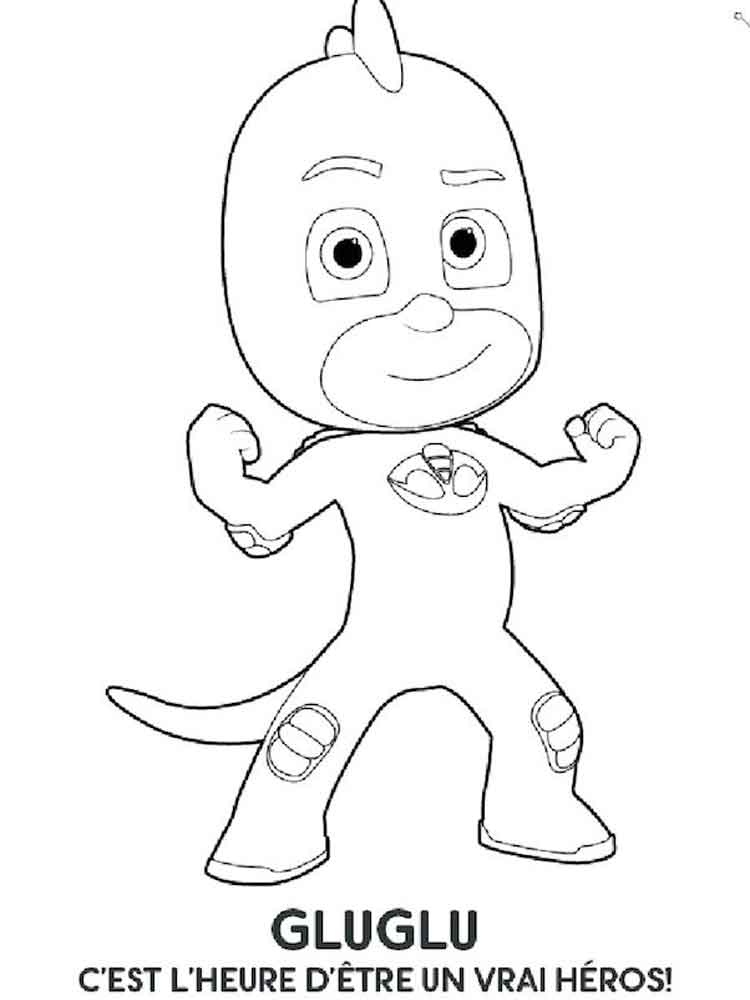 Gekko coloring page