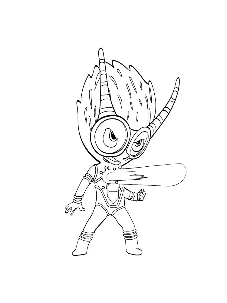 Firefly coloring page