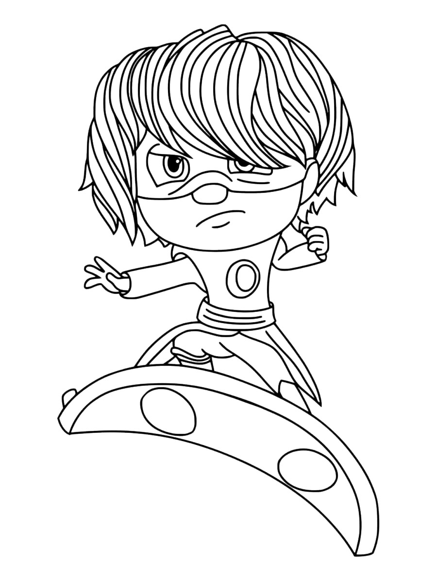 Luna Girl coloring page