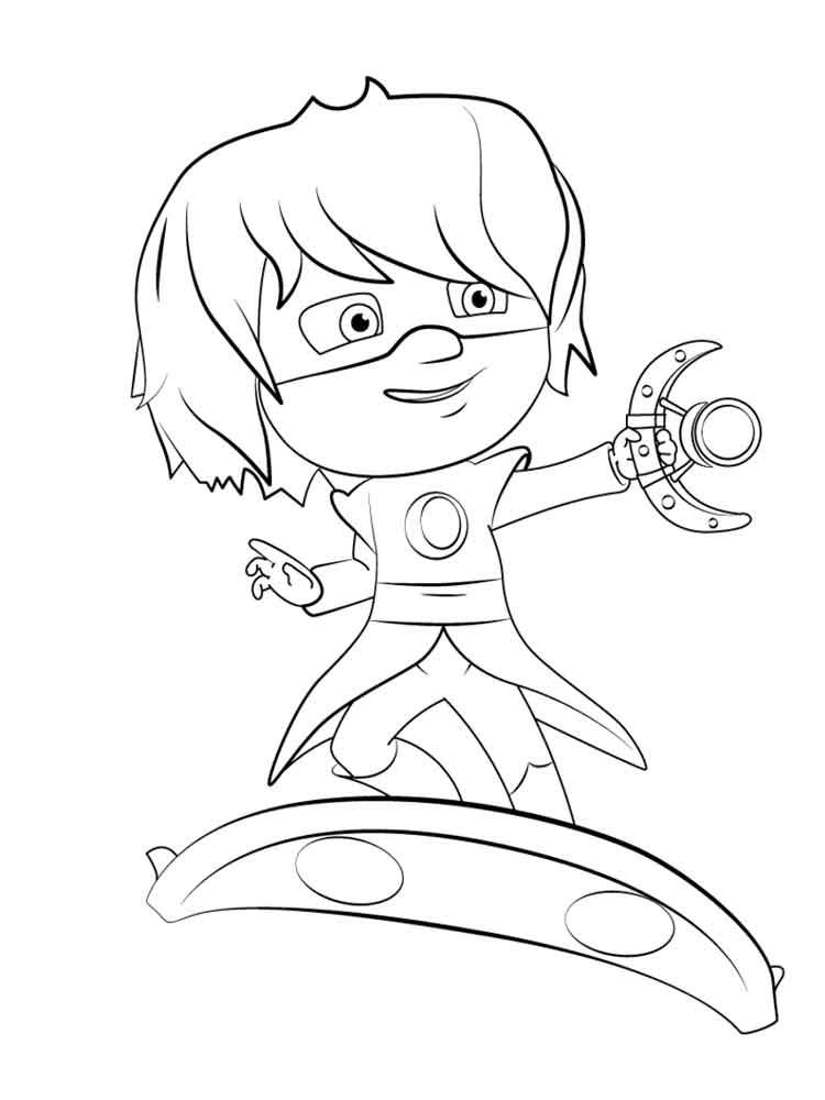 Luna Girl PJ Masks coloring page