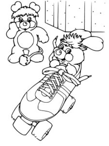 Popples 3 coloring page