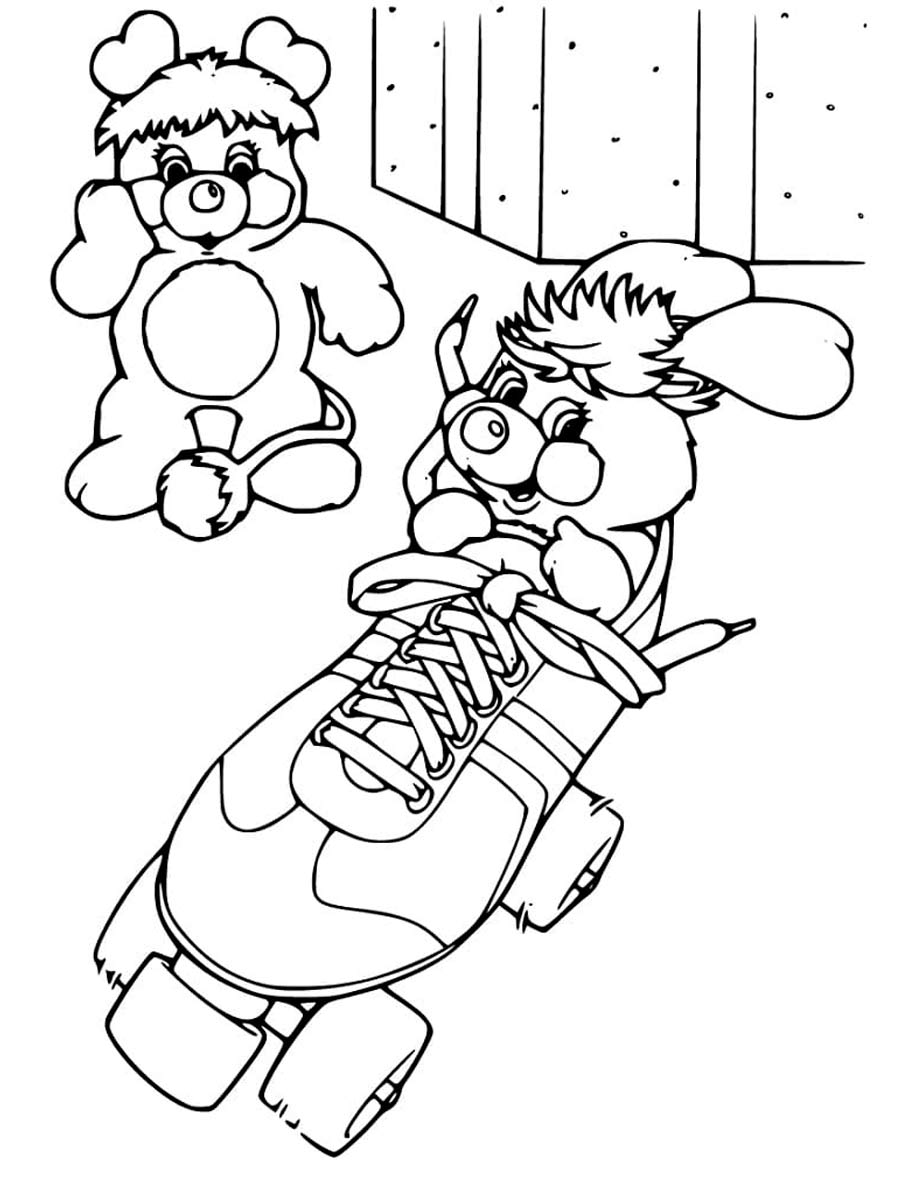Popples 3 coloring page