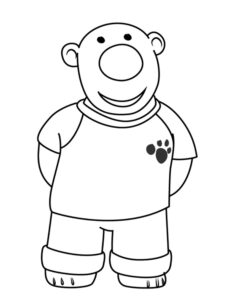 Poby coloring page