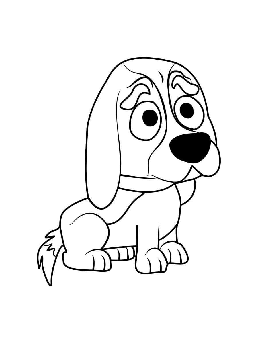 Pound Puppies 11 coloring page