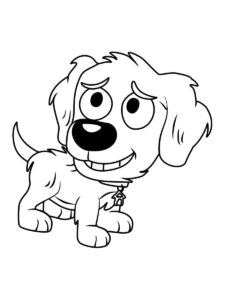 Pound Puppies 13 coloring page