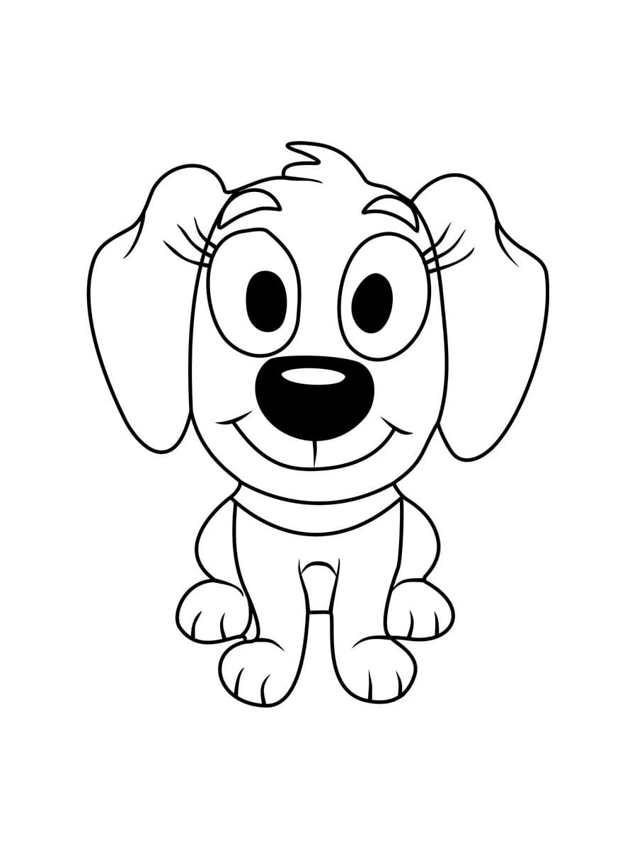 Pound Puppies 16 coloring page
