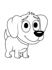 Pound Puppies 17 coloring page