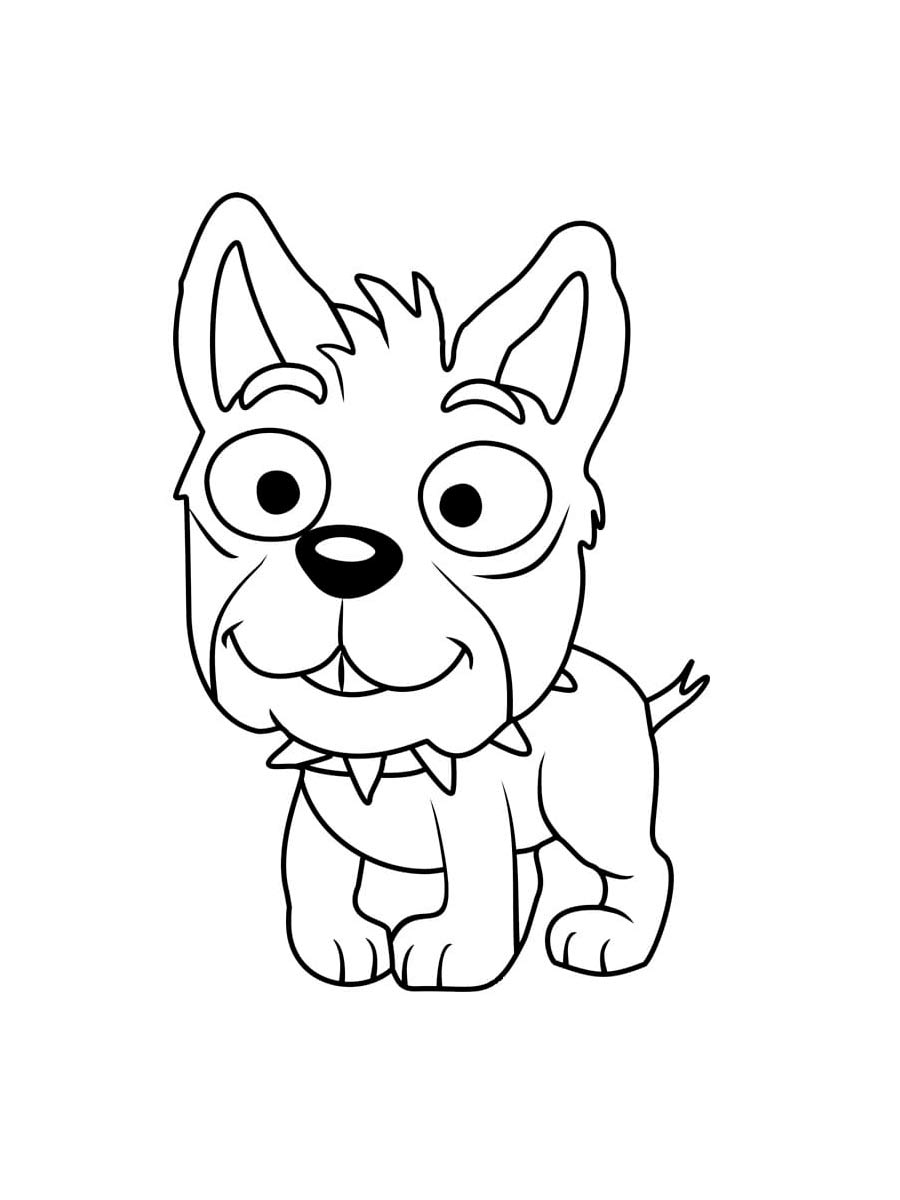 Pound Puppies 21 coloring page