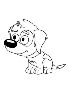 Pound Puppies 22 coloring page