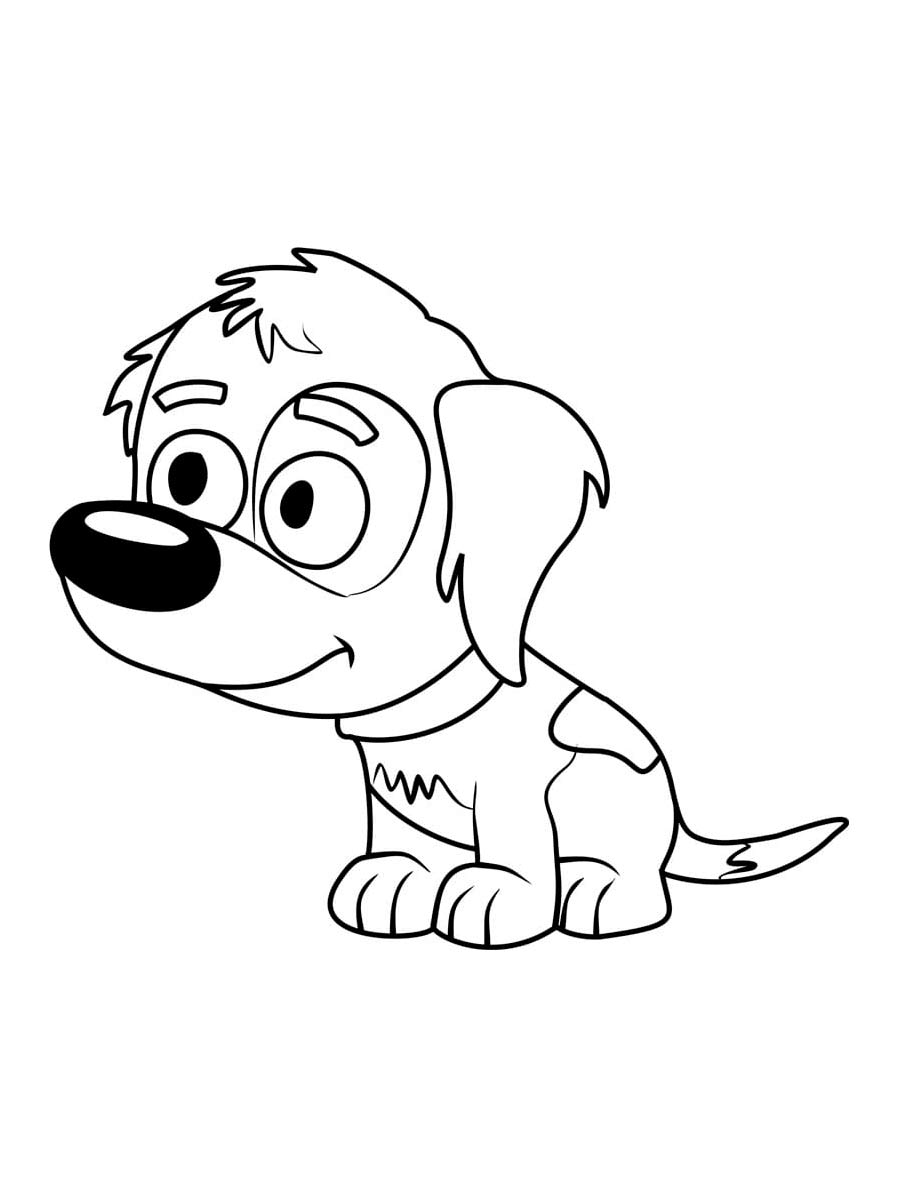 Pound Puppies 22 coloring page