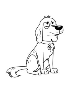 Pound Puppies 24 coloring page