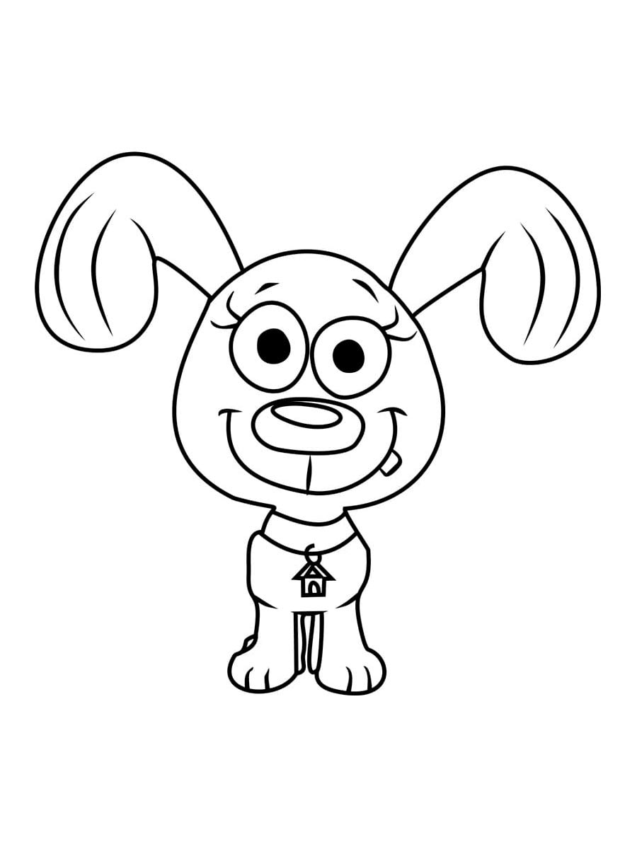 Pound Puppies 26 coloring page