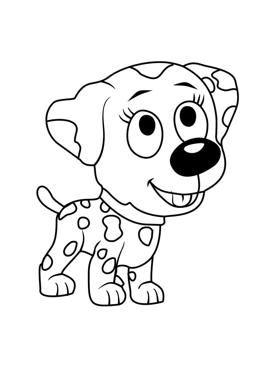 Pound Puppies 28 coloring page
