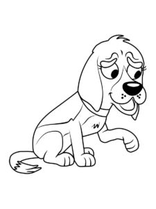 Pound Puppies 3 coloring page