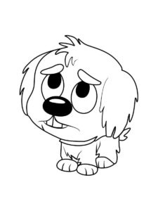 Pound Puppies 31 coloring page