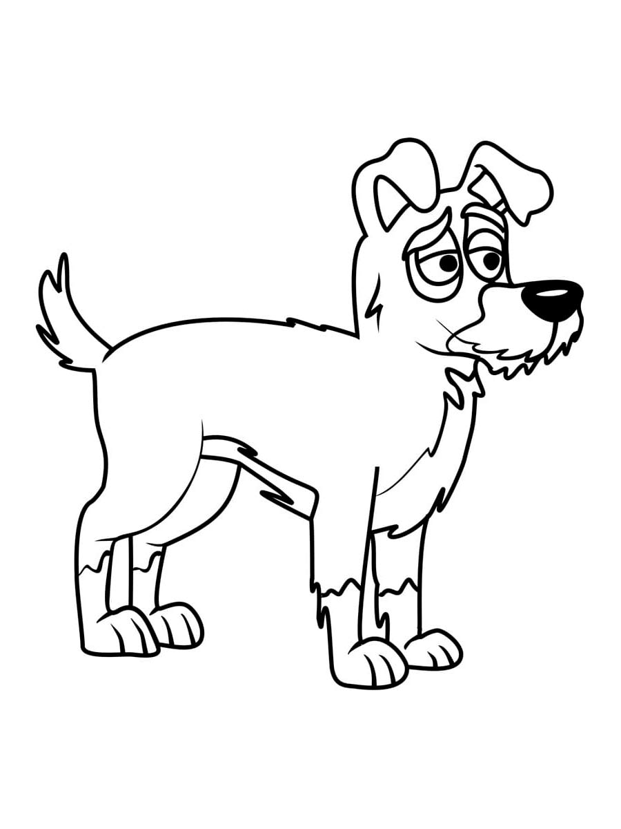 Pound Puppies 32 coloring page