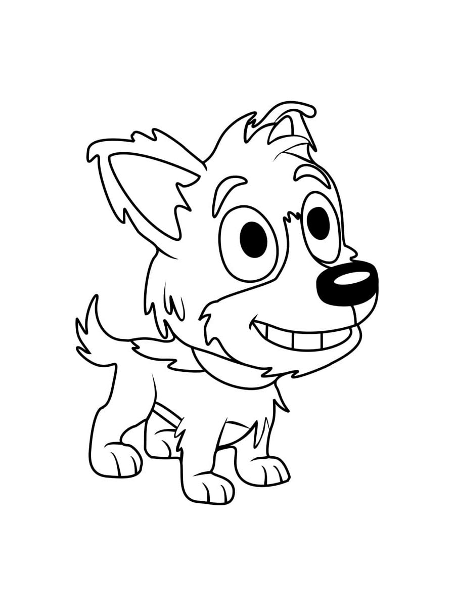 Pound Puppies 33 coloring page