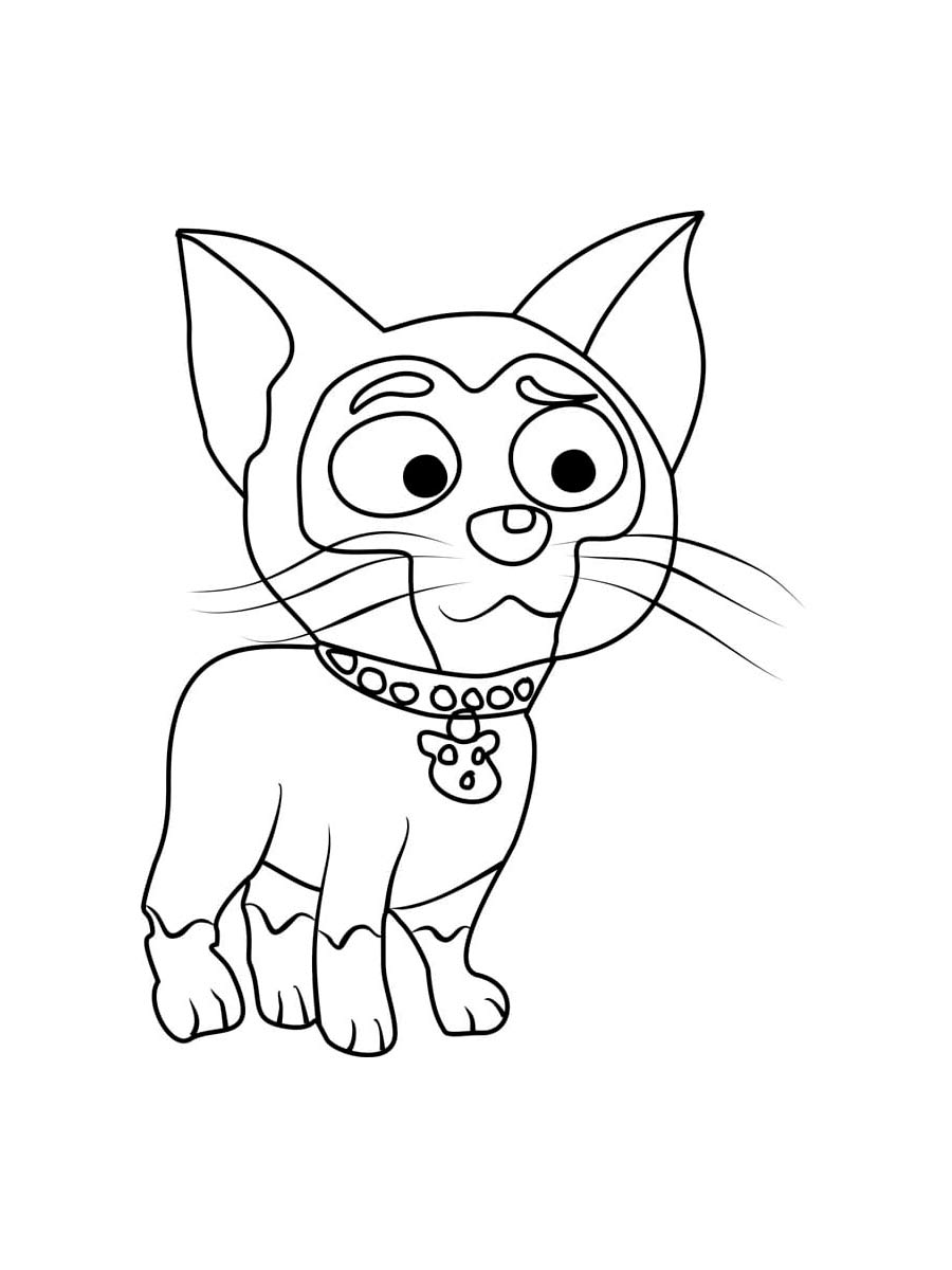 Pound Puppies 35 coloring page
