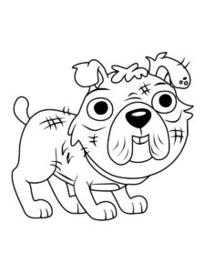 Pound Puppies 37 coloring page