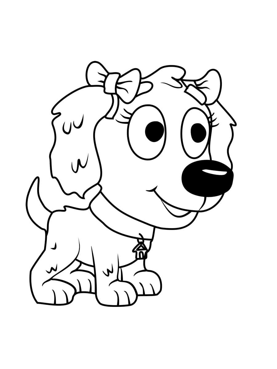 Pound Puppies 40 coloring page