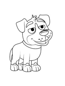 Pound Puppies 41 coloring page