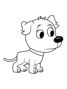 Pound Puppies 44 coloring page