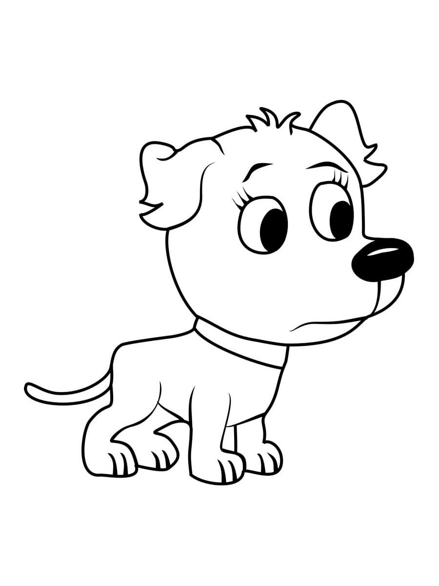 Pound Puppies 44 coloring page