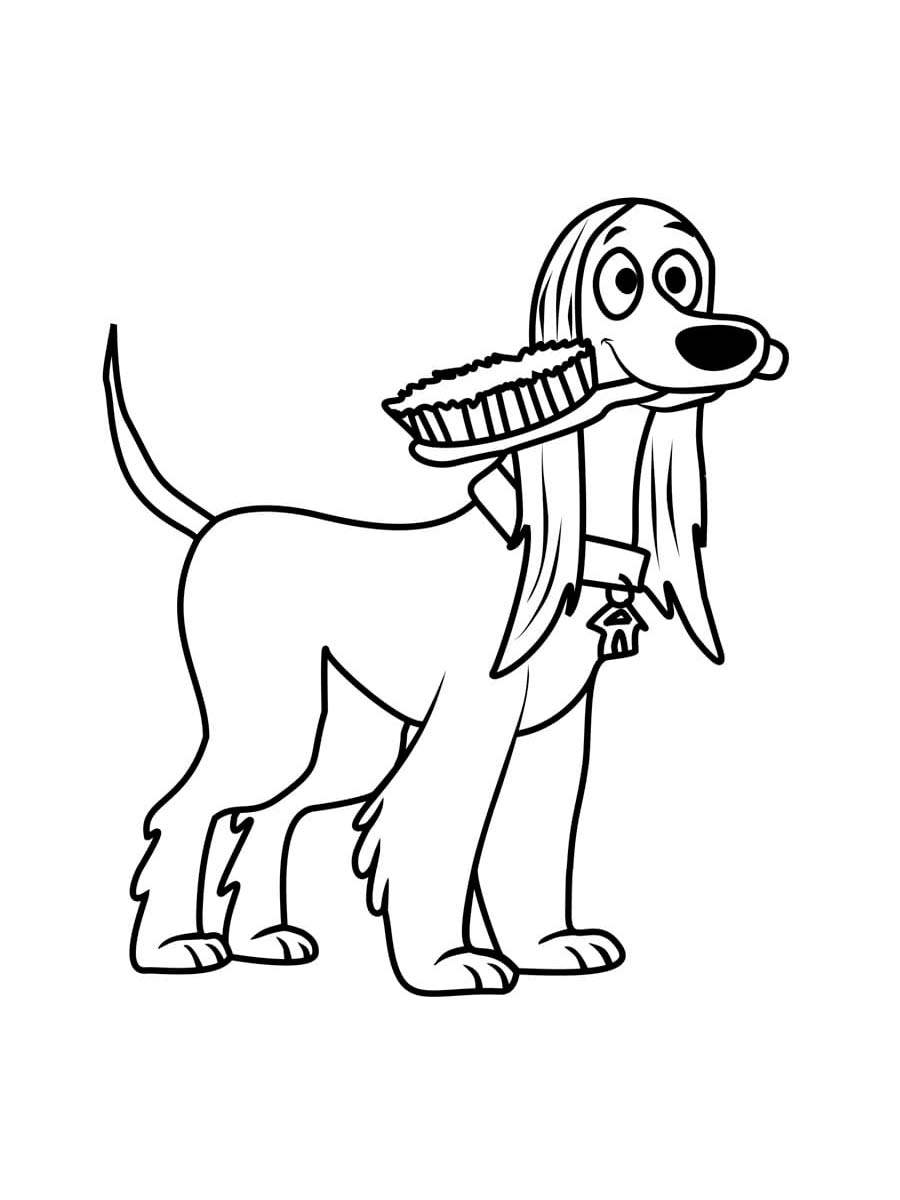 Pound Puppies 50 coloring page