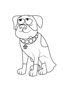Pound Puppies 51 coloring page