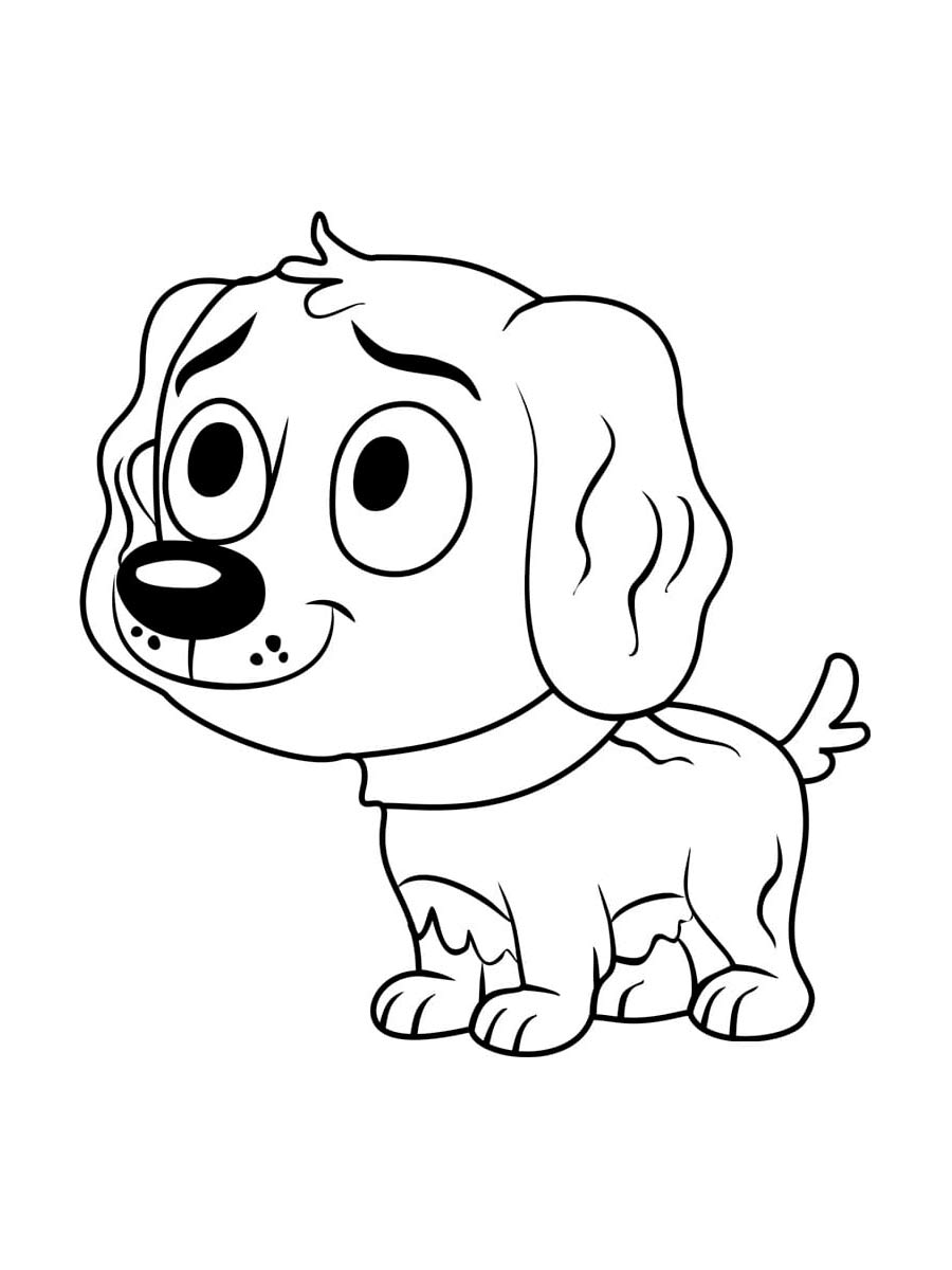 Pound Puppies 52 coloring page