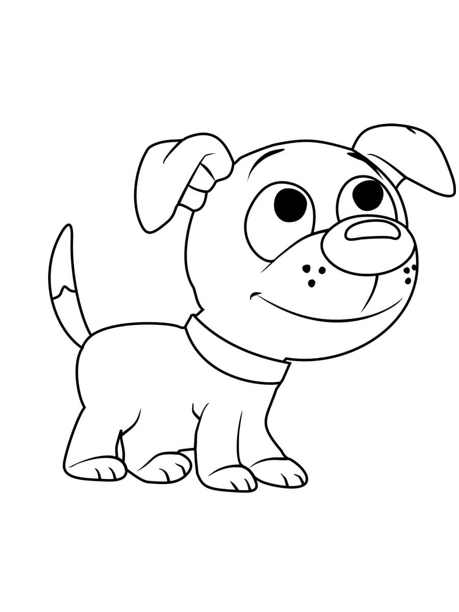Pound Puppies 53 coloring page