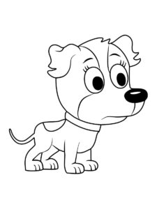 Pound Puppies 61 coloring page