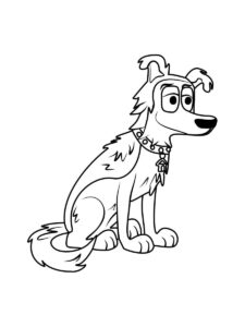 Pound Puppies 7 coloring page