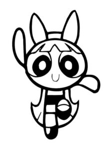 Powerpuff Girls 11 coloring page