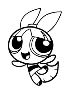 Blossom coloring page