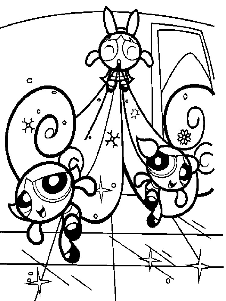 Powerpuff Girls 15 coloring page