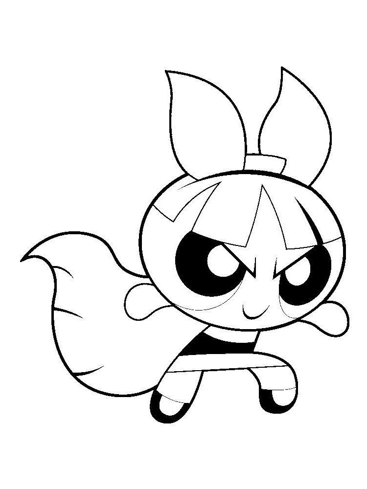 Powerpuff Girls 2 coloring page
