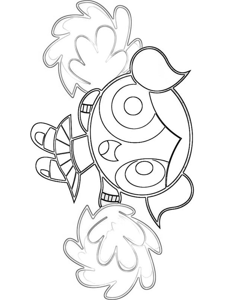 Powerpuff Girls 20 coloring page