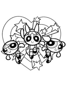 Powerpuff Girls 22 coloring page