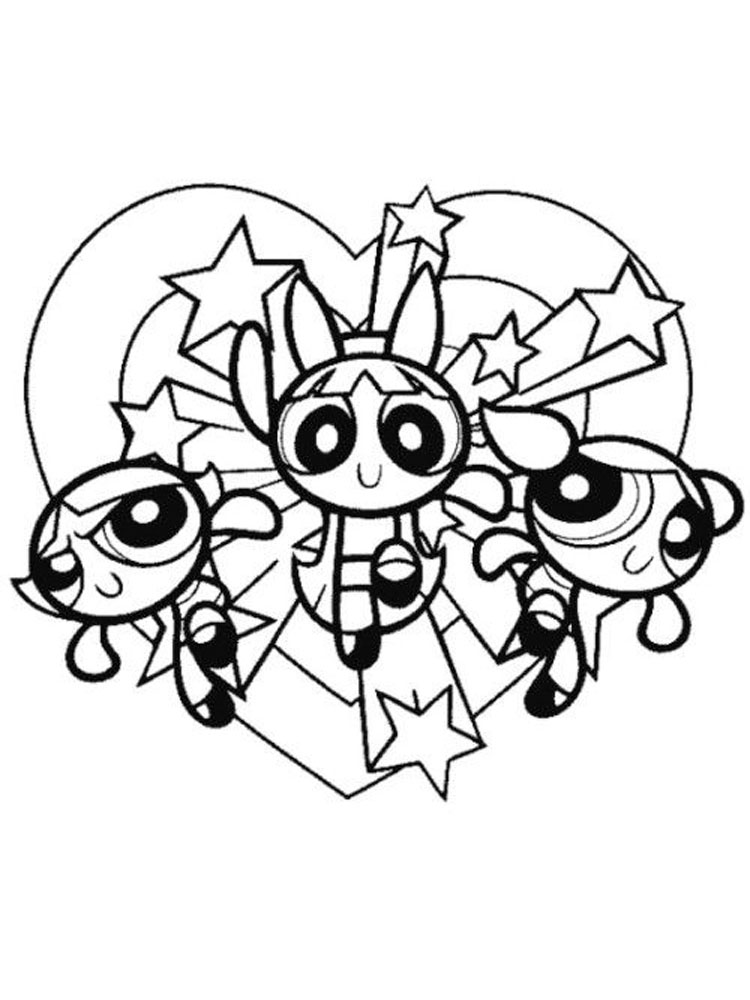 Powerpuff Girls 22 coloring page