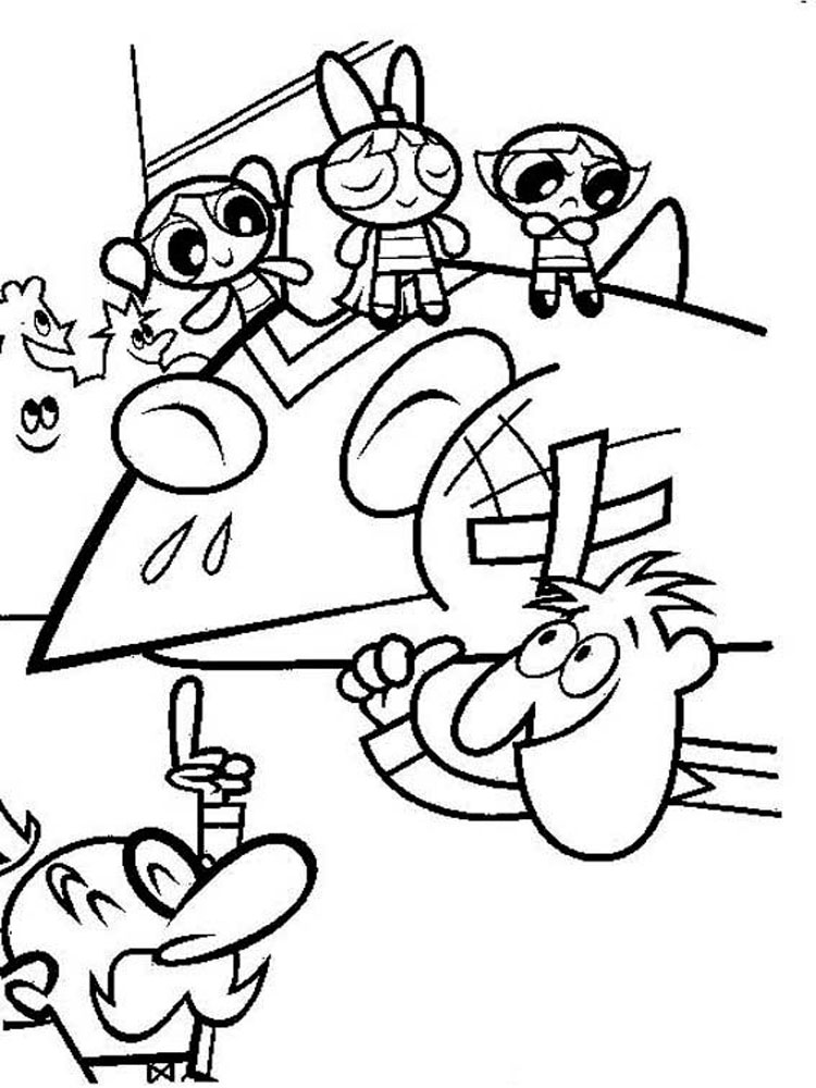 Powerpuff Girls 25 coloring page