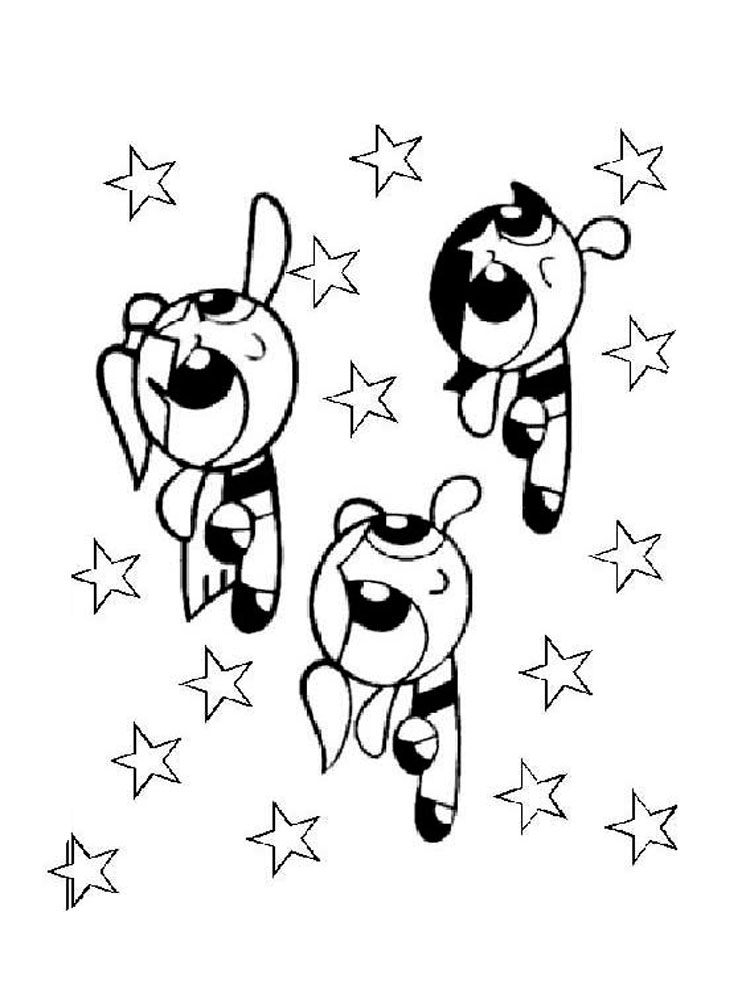 Powerpuff Girls 27 coloring page