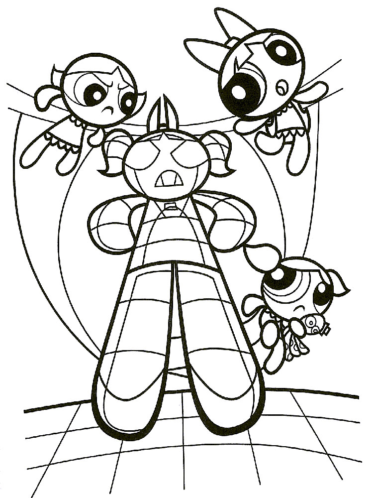 Powerpuff Girls 31 coloring page