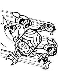 Powerpuff Girls 36 coloring page